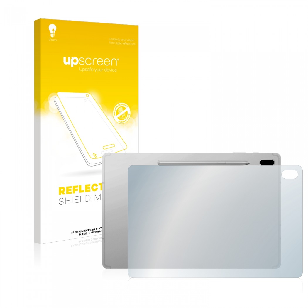 upscreen Reflection Shield Matte Premium Displayschutzfolie für Samsung  Galaxy Tab S7 FE (Rückseite)