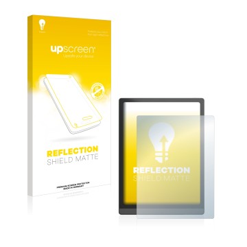 Front side of a product packaging with the brand logo upscreen. Next to it is the device Boox Tab X shown with the correspondi