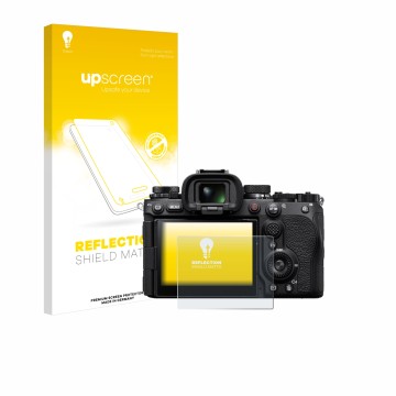 Front side of a product packaging with the brand logo upscreen. Next to it is the device Sony Alpha 9 III shown with the corre