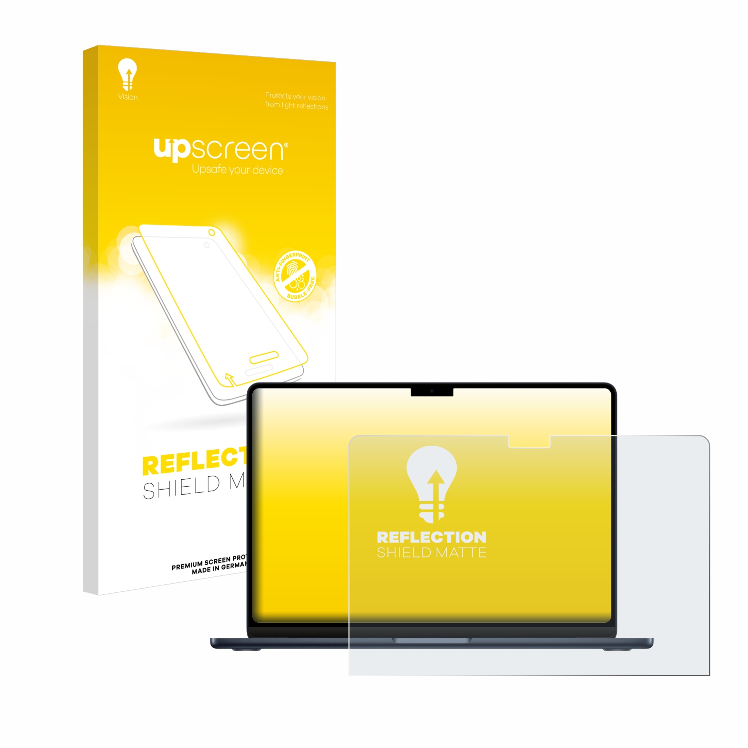 Upscreen Reflection Shield – Pellicola Protettiva Opaca Per Tablet Bush MyTablet 8 Pollici, Antiriflesso E Anti-impronta - 3