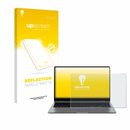 Face avant d’un emballage produit avec le logo de la marque upscreen. À côté, l’appareil Samsung Galaxy Book5 360 15.6