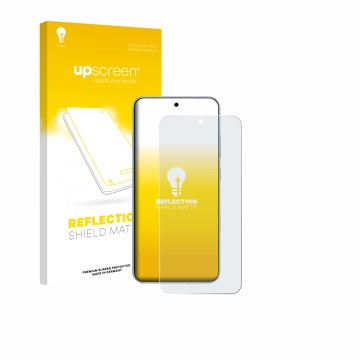 Parte frontale di una confezione del prodotto con il logo del marchio upscreen. Accanto è raffigurato il dispositivo Honor Win