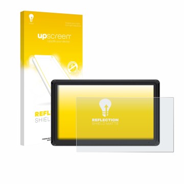 Vorderseite einer Produktverpackung mit dem Markenlogo upscreen. Daneben ist das Gerät Feelworld FW568 V3 6