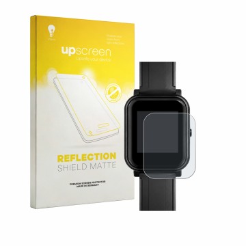 Front side of a product packaging with the brand logo upscreen. Next to it is the device Bangle.js 2 shown with the correspond