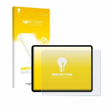 Front side of a product packaging with the brand logo upscreen. Next to it is the device Apple iPad Air 13