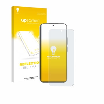 Face avant d’un emballage produit avec le logo de la marque upscreen. À côté, l’appareil Huawei Nova 15 est représenté avec la