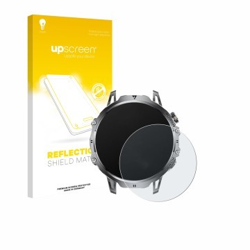 Parte frontal de un envase de producto con el logotipo de la marca upscreen. Al lado se muestra el dispositivo Dremac EF13-E 1
