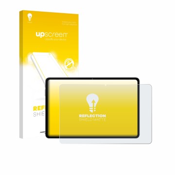 Vorderseite einer Produktverpackung mit dem Markenlogo upscreen. Daneben ist das Gerät Alldocube iPlay 70 Pad Pro mit dem zuge