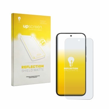 Vorderseite einer Produktverpackung mit dem Markenlogo upscreen. Daneben ist das Gerät Xiaomi Poco X8 Pro Iron Man Edition mit