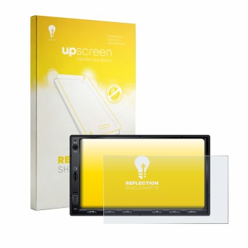 Vorderseite einer Produktverpackung mit dem Markenlogo upscreen. Daneben ist das Gerät Atoto A5LG2A7T 7