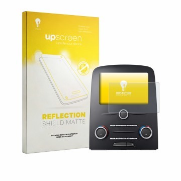 Vorderseite einer Produktverpackung mit dem Markenlogo upscreen. Daneben ist das Gerät Renault Scenic IV Intens Energy TCe 7