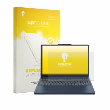 Vorderseite einer Produktverpackung mit dem Markenlogo upscreen. Daneben ist das Gerät Lenovo IdeaPad Slim 3i Gen 11 15