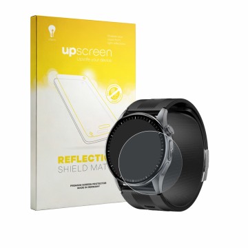Vorderseite einer Produktverpackung mit dem Markenlogo upscreen. Daneben ist das Gerät Knauermann Pro 4 AIR (rund) mit dem zug
