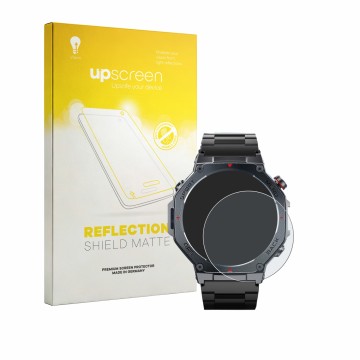 Vorderseite einer Produktverpackung mit dem Markenlogo upscreen. Daneben ist das Gerät Jugeman V20 1.43