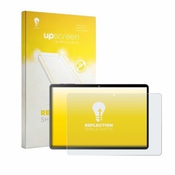 Parte frontal de un envase de producto con el logotipo de la marca upscreen. Al lado se muestra el dispositivo Tuohaitime C5-J