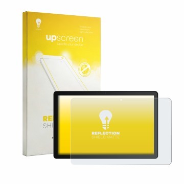 Vorderseite einer Produktverpackung mit dem Markenlogo upscreen. Daneben ist das Gerät Vekoy G13 mit dem zugehörigen Displaysc