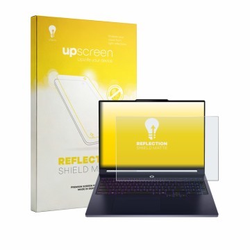 Vorderseite einer Produktverpackung mit dem Markenlogo upscreen. Daneben ist das Gerät Lenovo Legion 7a Gen 11 16