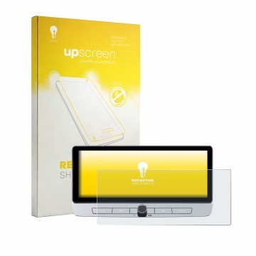Front side of a product packaging with the brand logo upscreen. Next to it is the device Nissan X-Trail 2026 NissanConnect 12.