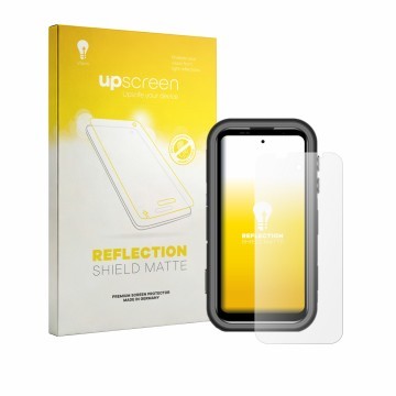 Vorderseite einer Produktverpackung mit dem Markenlogo upscreen. Daneben ist das Gerät Lagenio Eagle Pro mit dem zugehörigen D