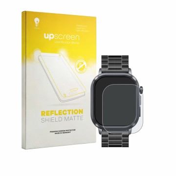 Face avant d’un emballage produit avec le logo de la marque upscreen. À côté, l’appareil Knauermann Pro 4 2026 (rectangulaire)