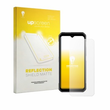 Parte frontale di una confezione del prodotto con il logo del marchio upscreen. Accanto è raffigurato il dispositivo Pax A6630