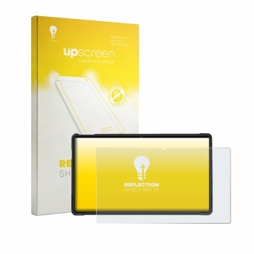 Parte frontal de un envase de producto con el logotipo de la marca upscreen. Al lado se muestra el dispositivo Jumper Z3 15.4