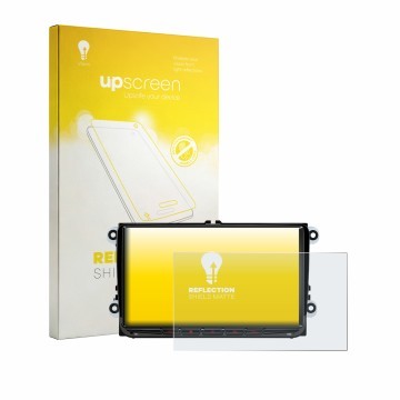 Face avant d’un emballage produit avec le logo de la marque upscreen. À côté, l’appareil Xtrons ID90MTVL est représenté avec l