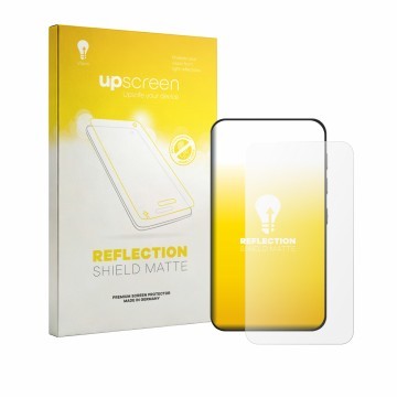 Vorderseite einer Produktverpackung mit dem Markenlogo upscreen. Daneben ist das Gerät innioasis G3 mit dem zugehörigen Displa
