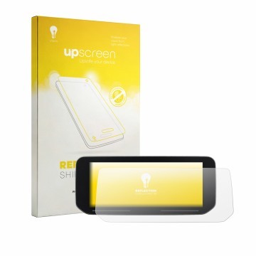 Front side of a product packaging with the brand logo upscreen. Next to it is the device BMW C 400 GT 10.25