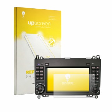 Parte frontale di una confezione del prodotto con il logo del marchio upscreen. Accanto è raffigurato il dispositivo Erisin ES