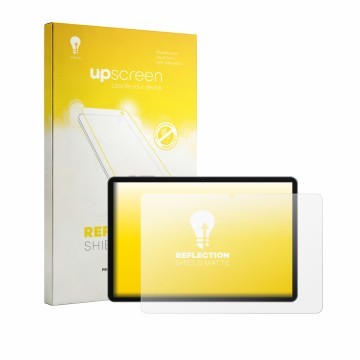 Face avant d’un emballage produit avec le logo de la marque upscreen. À côté, l’appareil SVITOO TAB P10 est représenté avec la