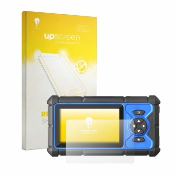 Vorderseite einer Produktverpackung mit dem Markenlogo upscreen. Daneben ist das Gerät Topdon ArtiDiag HD mit dem zugehörigen 