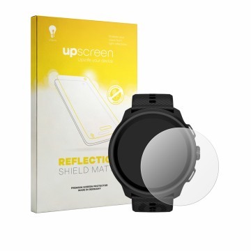 Front side of a product packaging with the brand logo upscreen. Next to it is the device Suunto Run 2 shown with the correspon