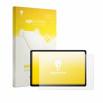 Vorderseite einer Produktverpackung mit dem Markenlogo upscreen. Daneben ist das Gerät ASUS Chromebook CM32 Detachable CM3206 