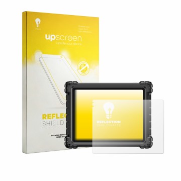 Front side of a product packaging with the brand logo upscreen. Next to it is the device Autel MaxiSys Ultra S2 shown with the