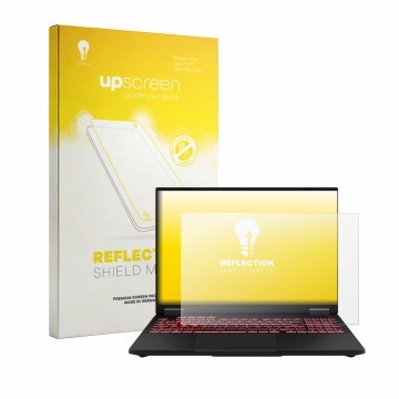 Front side of a product packaging with the brand logo upscreen. Next to it is the device ASUS TUF Gaming A16 2025 shown with t