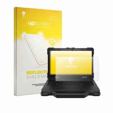 Front side of a product packaging with the brand logo upscreen. Next to it is the device Dell Pro Rugged 13 Extreme shown with