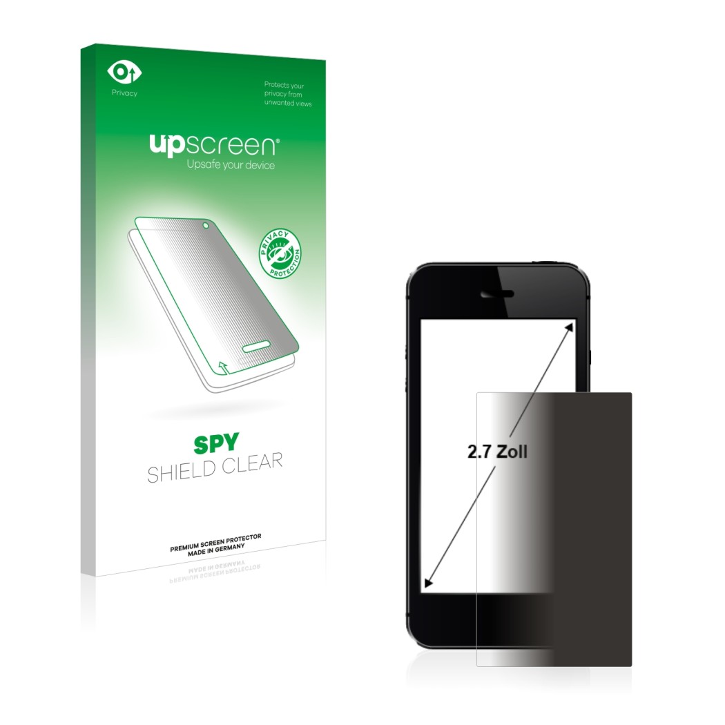 Front side of a product packaging with the brand logo upscreen. Next to it is the device shown with the corresponding screen p