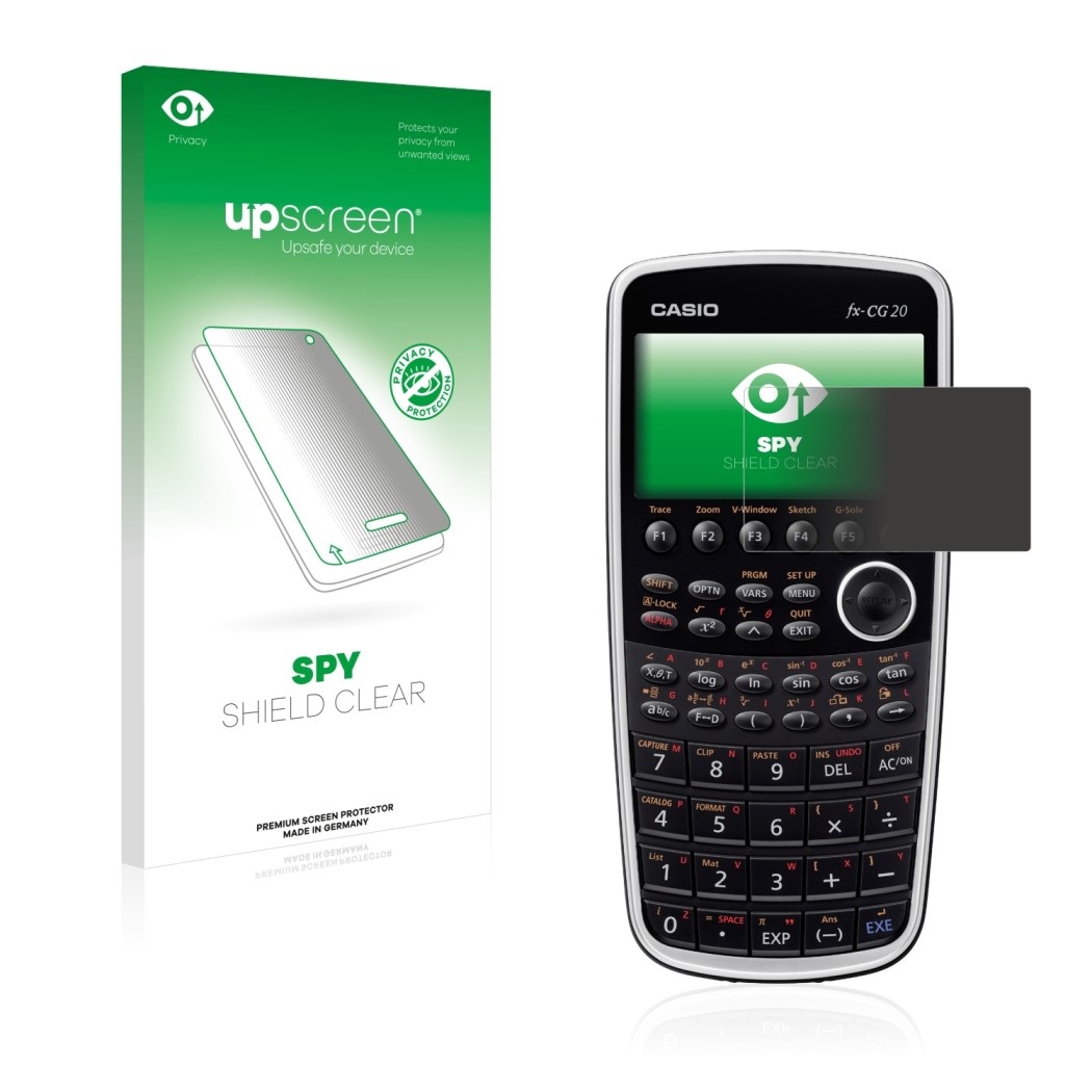 Upscreen Spy Shield Blickschutzfolie Fur Casio Fx Cg20 - 
