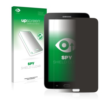 Front side of a product packaging with the brand logo upscreen. Next to it is the device Samsung Galaxy Tab 3 7.0 Lite shown w