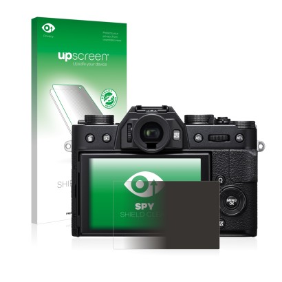 Front side of a product packaging with the brand logo upscreen. Next to it is the device Fujifilm X-T20 shown with the corresp