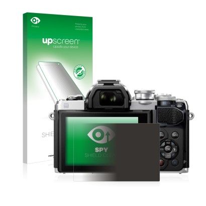 Front side of a product packaging with the brand logo upscreen. Next to it is the device Olympus OM-D E-M10 Mark III shown wit