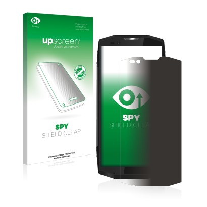 Front side of a product packaging with the brand logo upscreen. Next to it is the device Blackview BV9000 Pro shown with the c