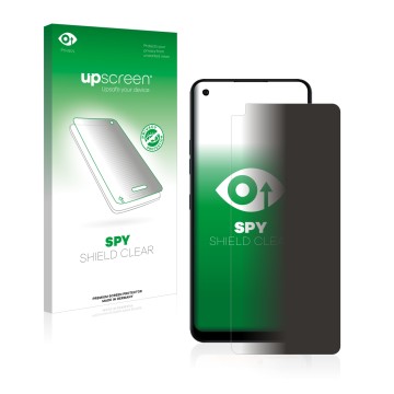 Front side of a product packaging with the brand logo upscreen. Next to it is the device LG K51S shown with the corresponding 