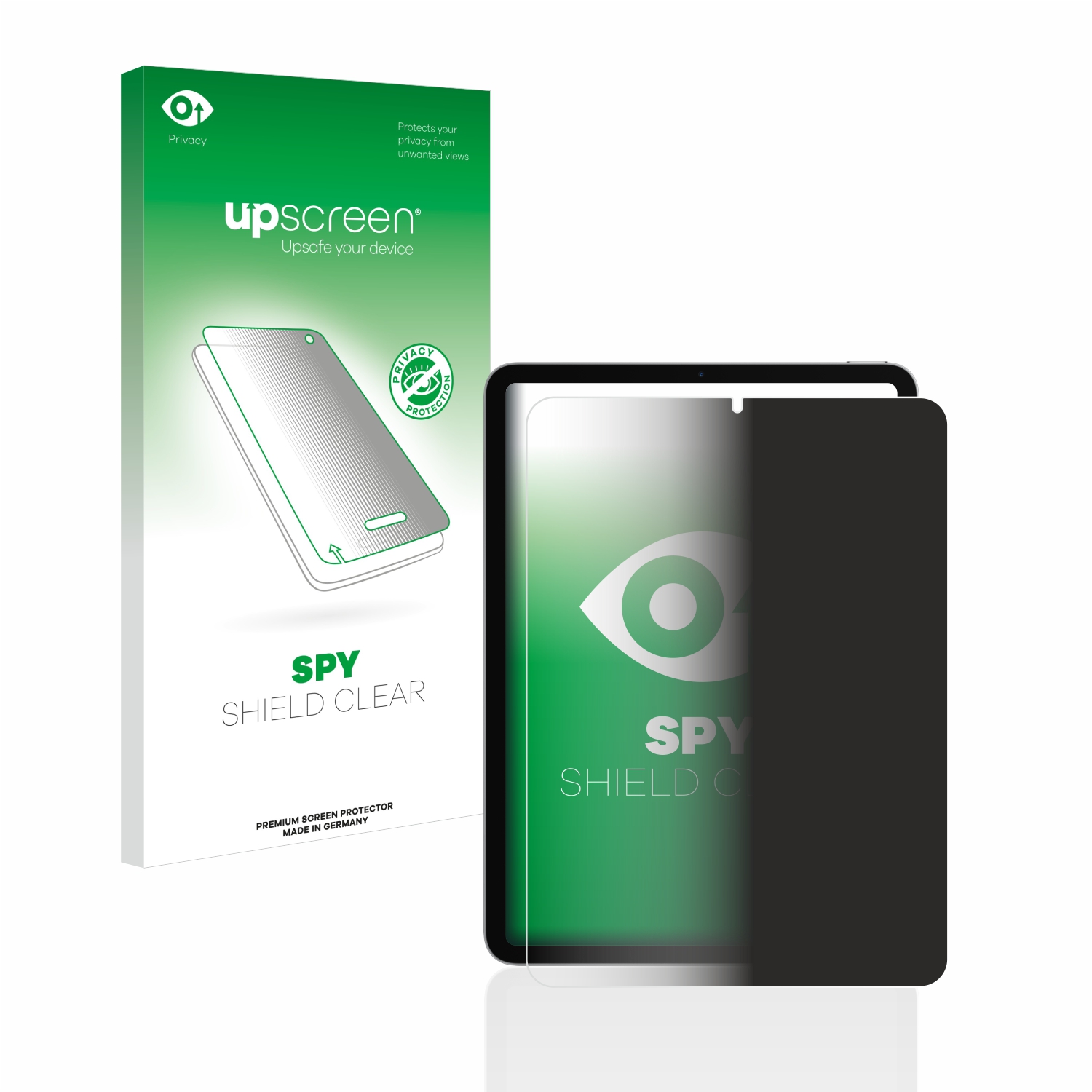 Multitouch Optimized Privacy Protection upscreen Spy Shield Clear Privacy Screen Protector for LG V30 self-Adhesive 