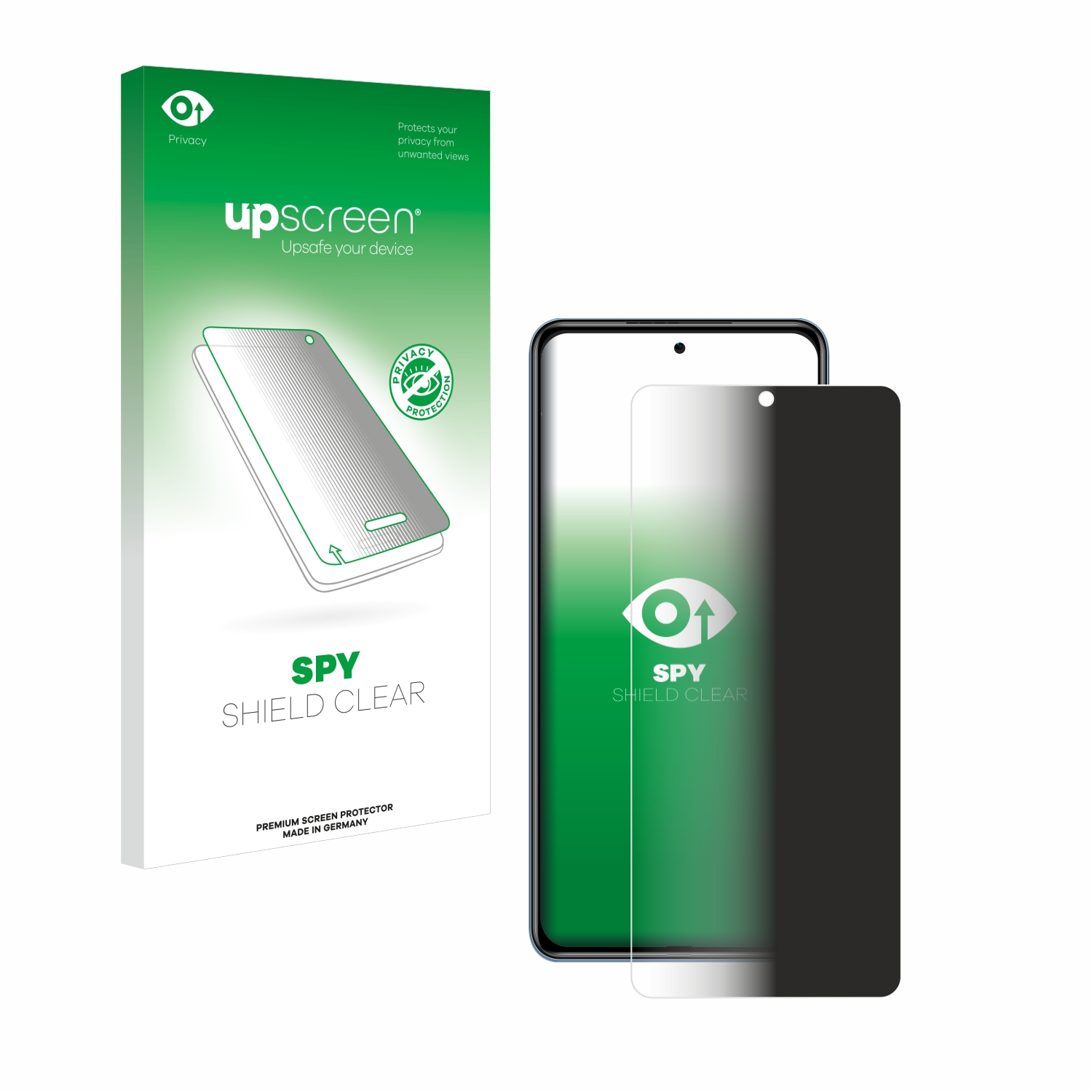 upscreen Spy Shield Clear Premium Privacy Screen Protector for Xiaomi