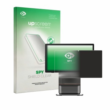 Face avant d’un emballage produit avec le logo de la marque upscreen. À côté, l’appareil Sunmi T3 Pro Max est représenté avec 