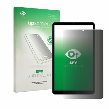 Vorderseite einer Produktverpackung mit dem Markenlogo upscreen. Daneben ist das Gerät Honor Pad X7 mit dem zugehörigen Displa