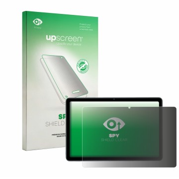 Vorderseite einer Produktverpackung mit dem Markenlogo upscreen. Daneben ist das Gerät Blackview Oscal Pad 30 mit dem zugehöri