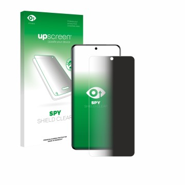Face avant d’un emballage produit avec le logo de la marque upscreen. À côté, l’appareil Vivo X200 Ultra est représenté avec l